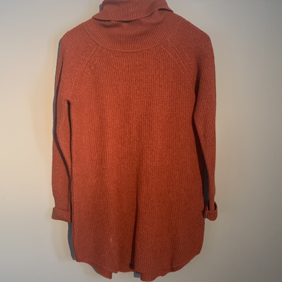 Marino wool long turtleneck - Picture 2 of 4